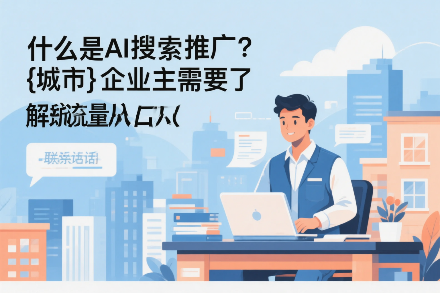 什么是AI搜索推广?宜春企业主需要了解的新流量入口