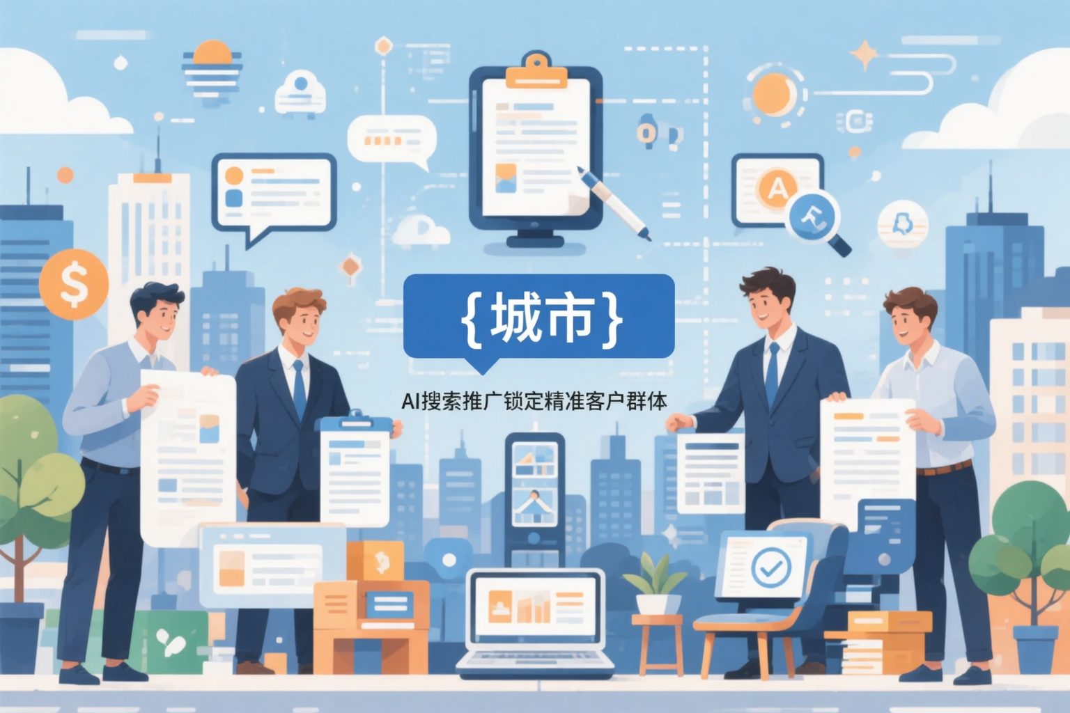 宜春公司如何用AI搜索推广锁定精准客户群体